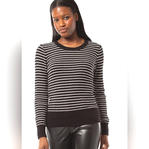 San francisco strips knit sweater /New - Picture 2 of 9